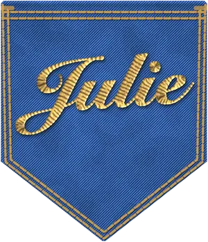 Julie logo patch